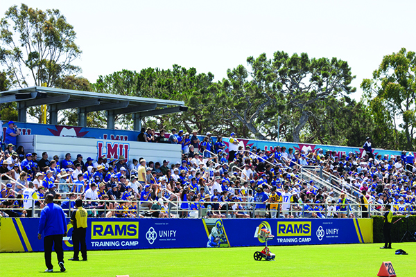 L.A. Rams Training Camp 2024 at LMU